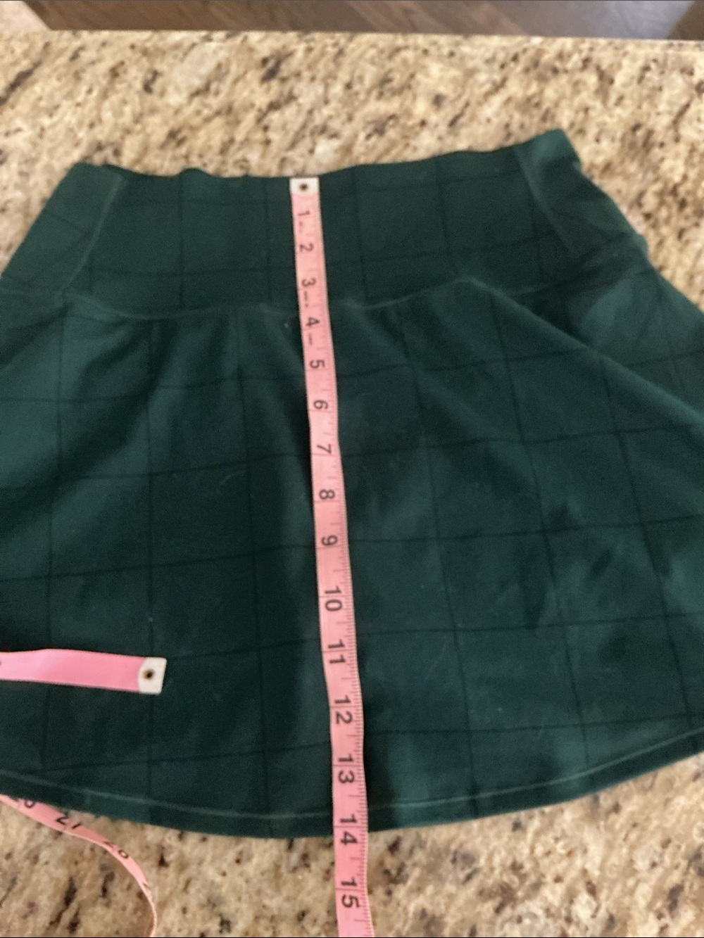 Vuori Forest Green Women's Skirt - Athletic Skort and tank set - Picture 5 of 6